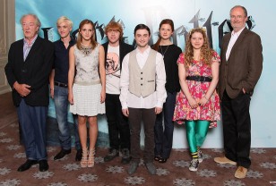 Parte del elenco de la nueva "Harry Potter"